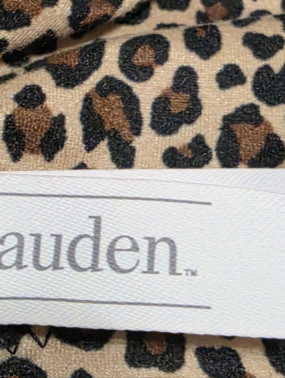 Auden Leopard Print Bra Size 42C - Picture 4 of 7